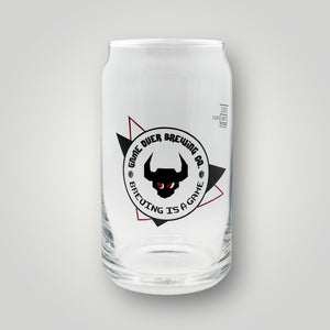 Game Over Brewing Glas Front