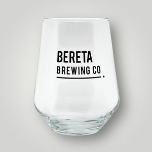 Bereta Brewing Glas Back
