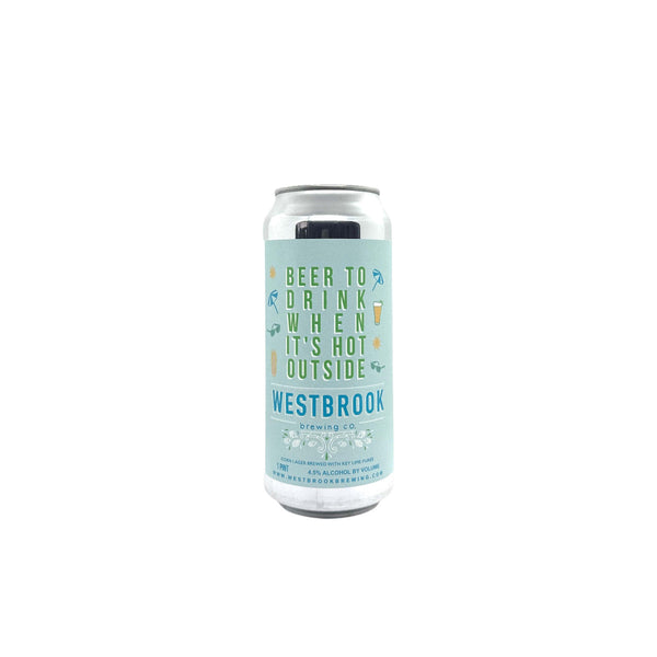 Westbrook Brewing - Beer to drink...