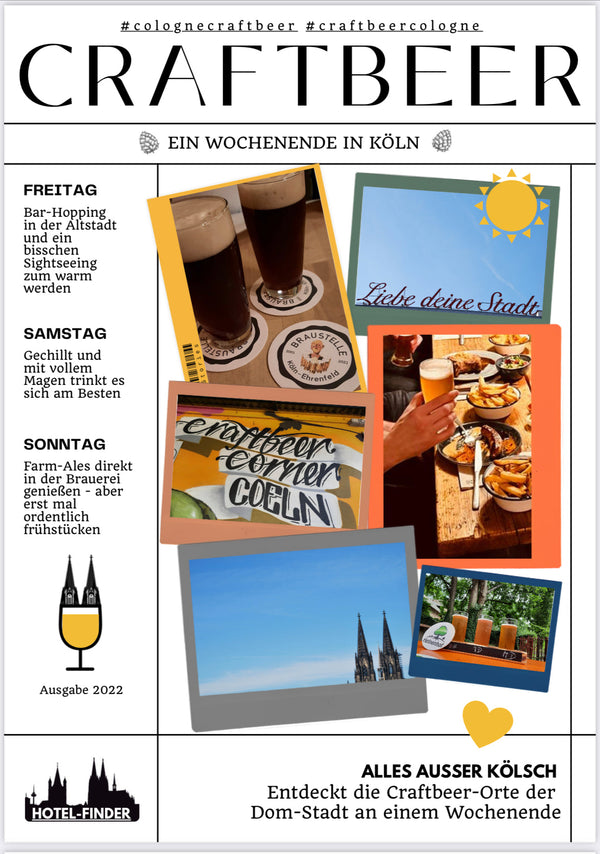 Beer Belly Cologne x AstridMagBier - Craft Beer Reiseführer Köln (Printversion)